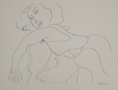 Femme attendant son amant van Henri Matisse, Afdruk te koop op Singulart