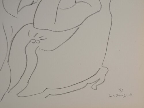 Femme à la chevelure bouclée van Henri Matisse, Afdruk te koop op Singulart