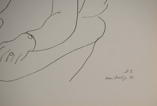 Portrait au fauteuil van Henri Matisse, Afdruk te koop op Singulart