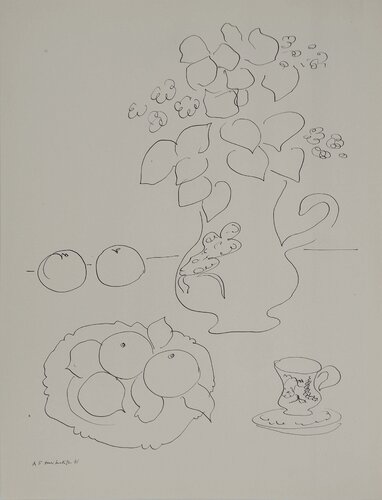 Nature morte aux fleurs von Henri Matisse, Druck kaufen auf Singulart