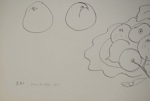 Nature morte aux fruits van Henri Matisse, Afdruk te koop op Singulart