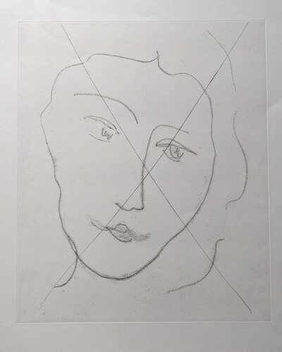 Jeune femme mélancolique by Henri Matisse, Print for Sale on Singulart