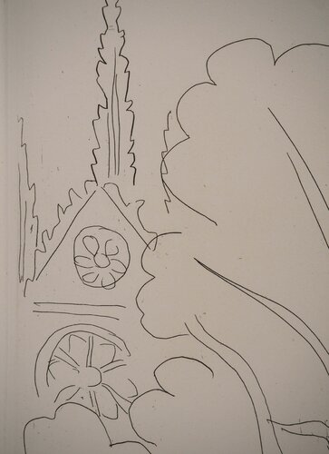 La gloire de Paris : Les tours de Notre Dame di Henri Matisse, Stampa in vendita su Singulart