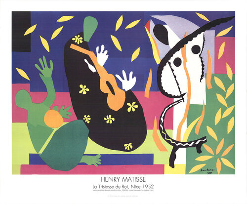 La Tristesse du Roi von Henri Matisse, Druck kaufen auf Singulart