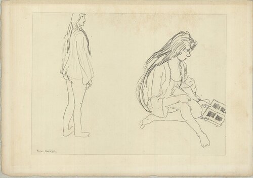 Plate #51 from Cinquante Dessins di Henri Matisse, Stampa in vendita su Singulart
