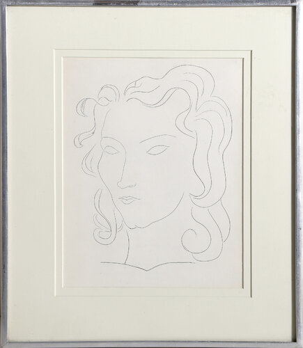 Tete (From Poesie) de Henri Matisse, Impresión a la venta en Singulart