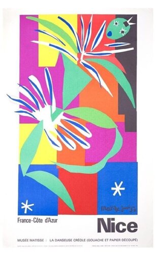 Danseuse Creole Nice Cote D'Azur by Henri Matisse, Print for Sale on Singulart