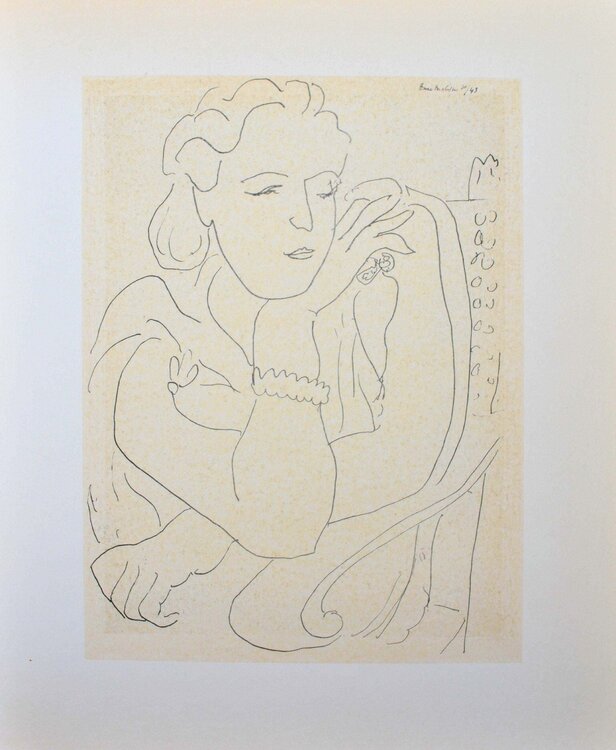 Belle bourgeoise élégante Henri Matisse
