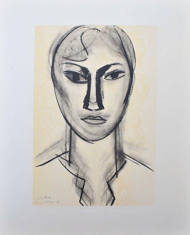Jacqueline Picasso Henri Matisse