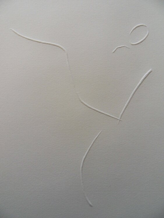 Danseuse acrobatique en équilibre, Gravure Henri Matisse