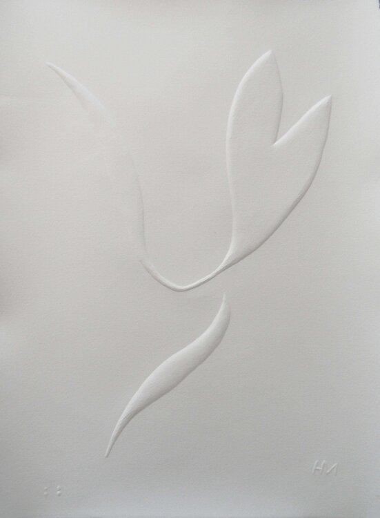 L'envol du patineur, Gravure signée Henri Matisse