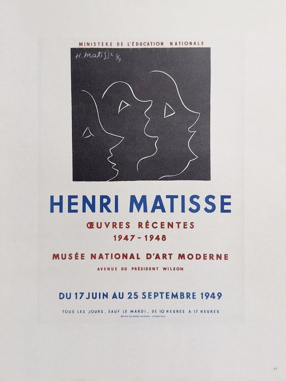 AF 1949 - Musée National d'Art Moderne Henri Matisse