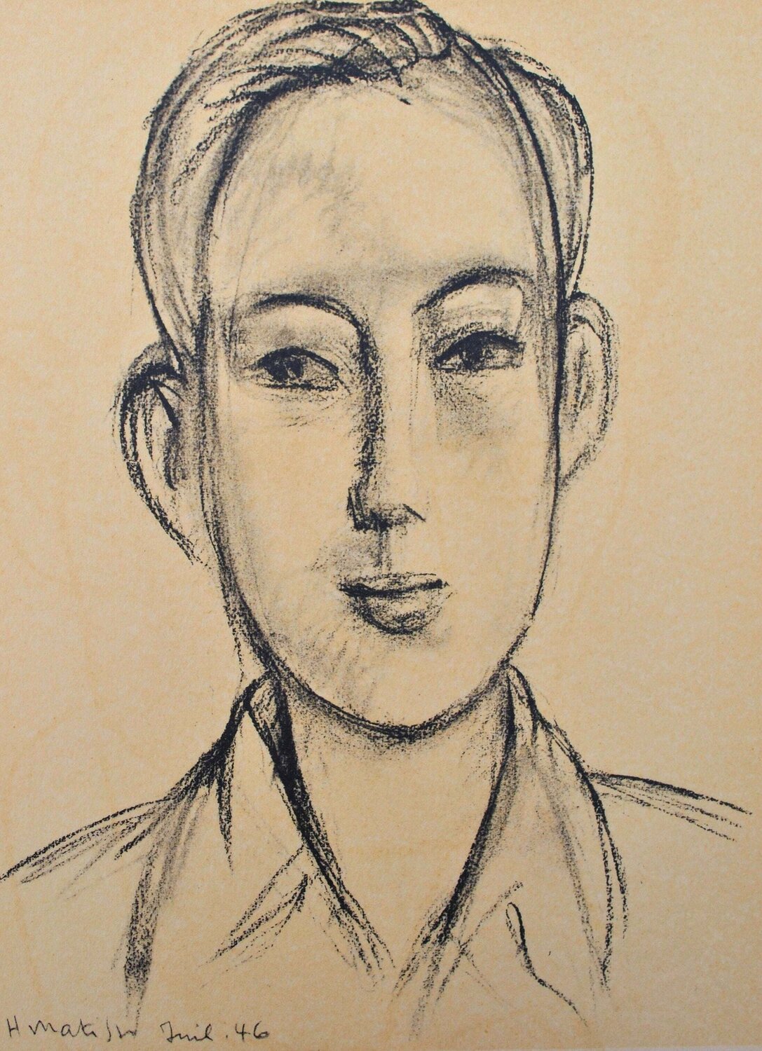 Homme tranquille Henri Matisse