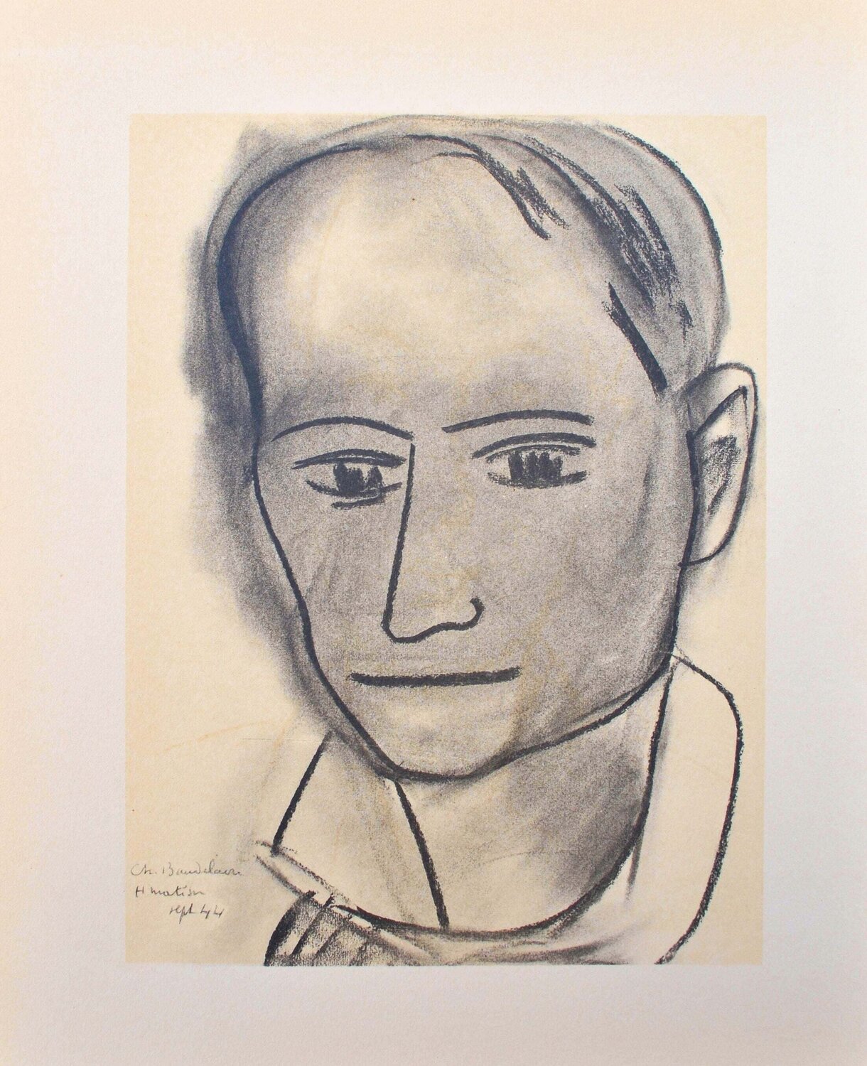 Portrait de Beaudelaire Henri Matisse Afdruk te koop