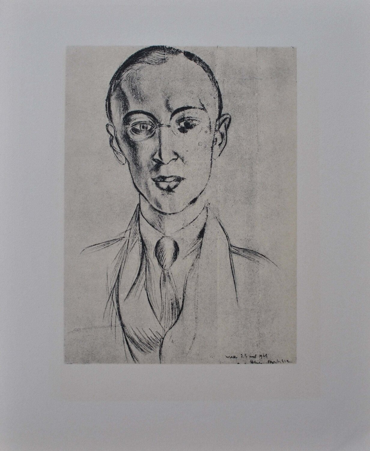 Portrait d'Oppenheimer Henri Matisse Édition à vendre
