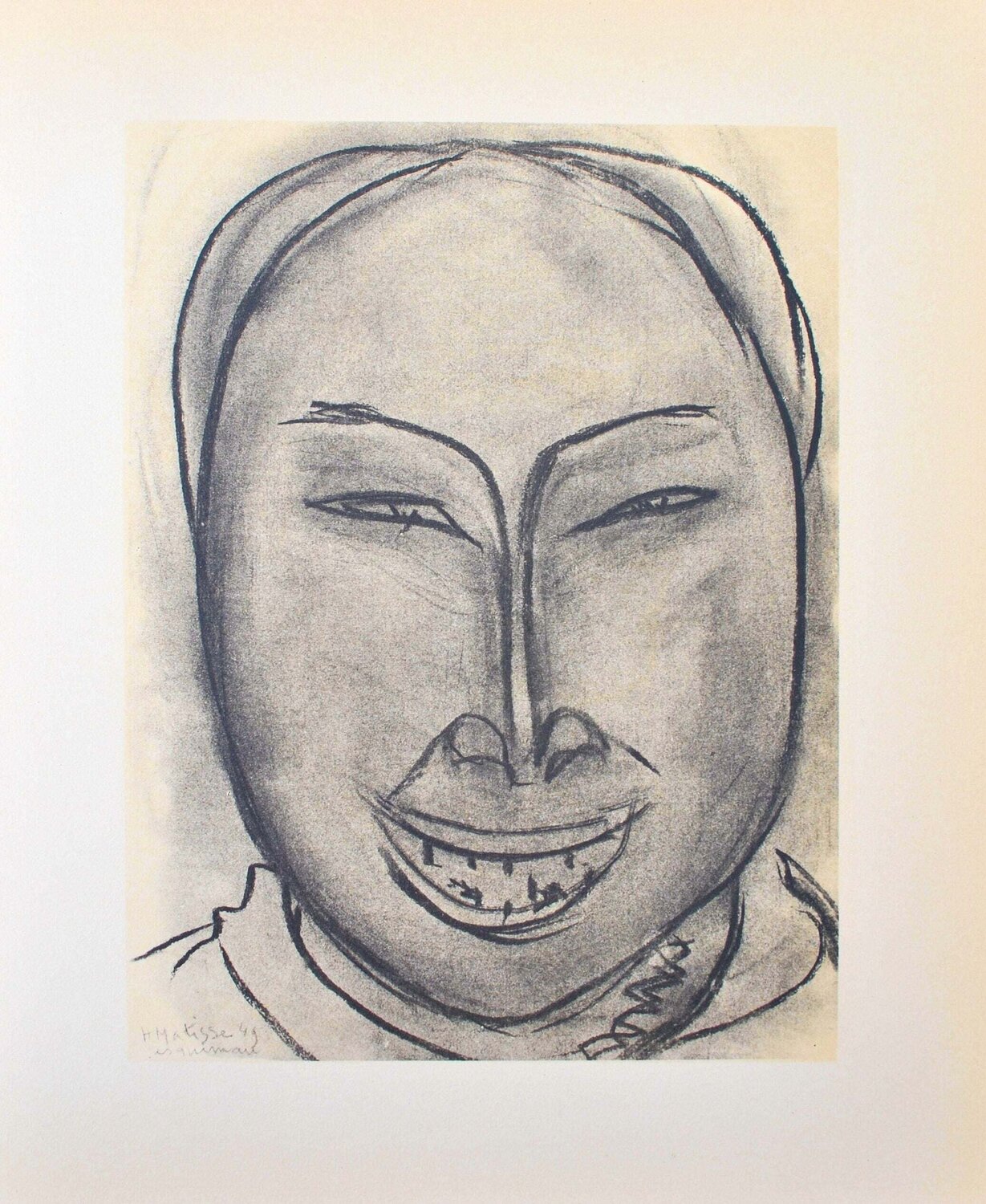 Portrait d'Inuit Henri Matisse Print for sale