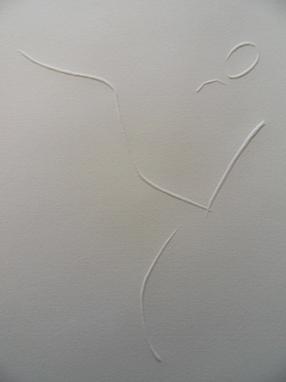 Danseuse acrobatique en équilibre, Gravure Henri Matisse Édition à vendre