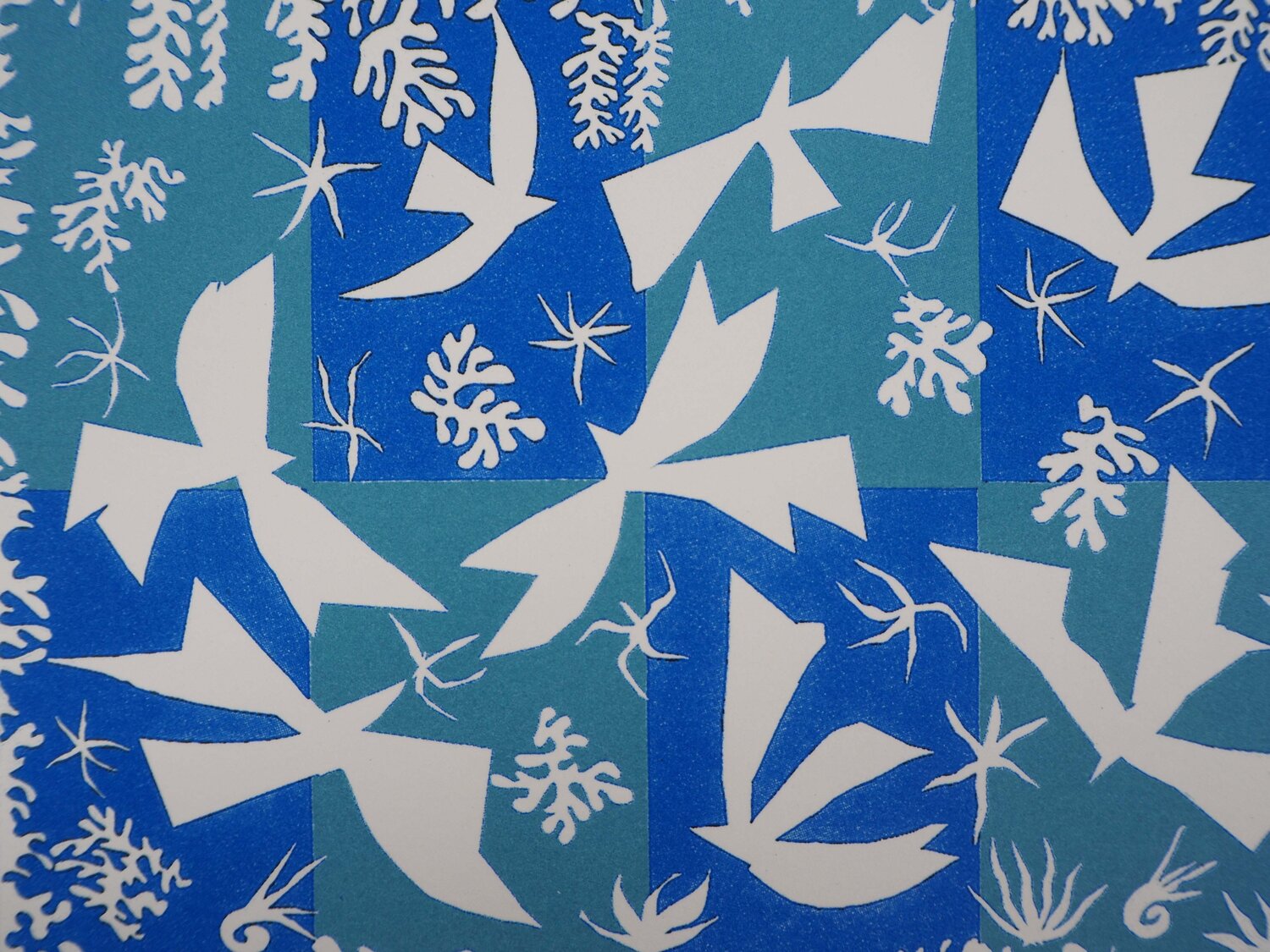 Colombes dans le ciel Henri Matisse