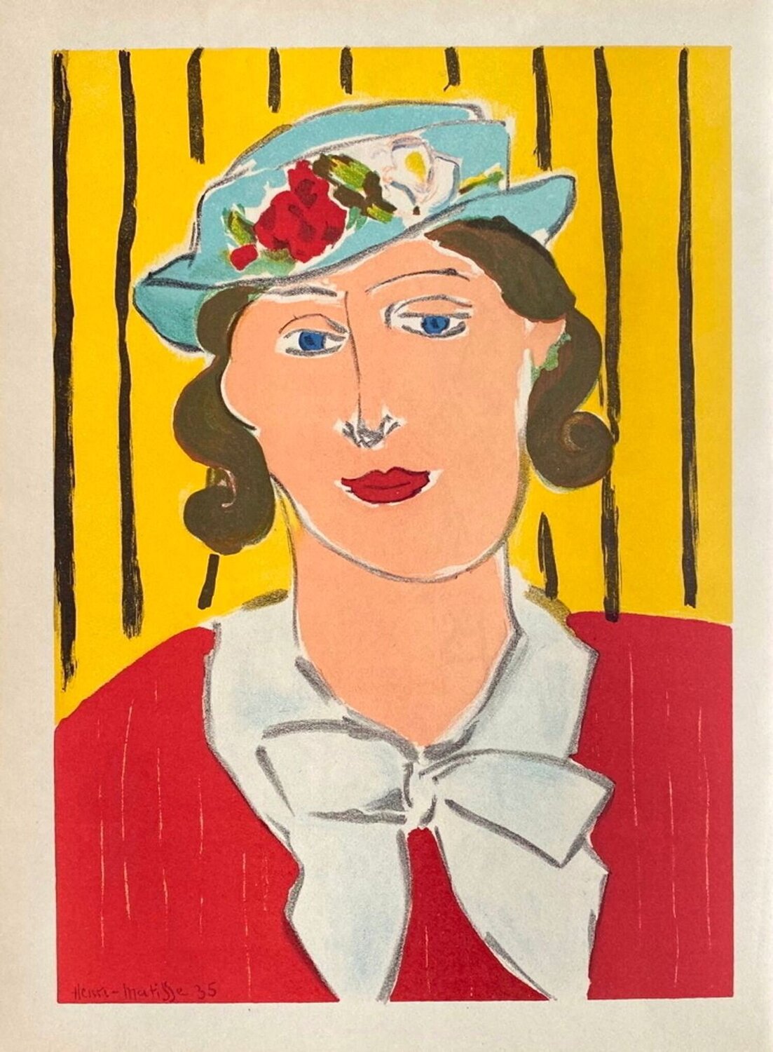 Femme au chapeau Henri Matisse Druck zu verkaufen