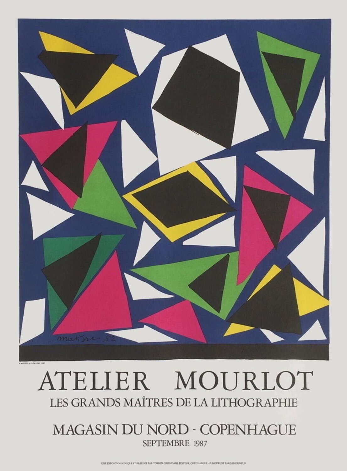Expo 84 - L'atelier Mourlot Henri Matisse Druck zu verkaufen