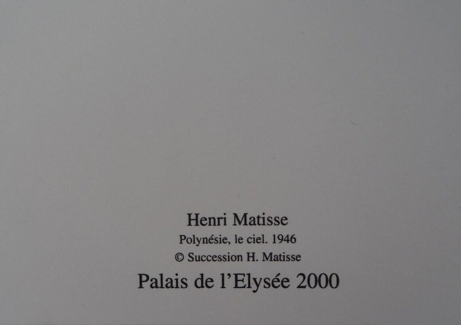 Polynésie, le ciel (1946) Henri Matisse Druck zu verkaufen
