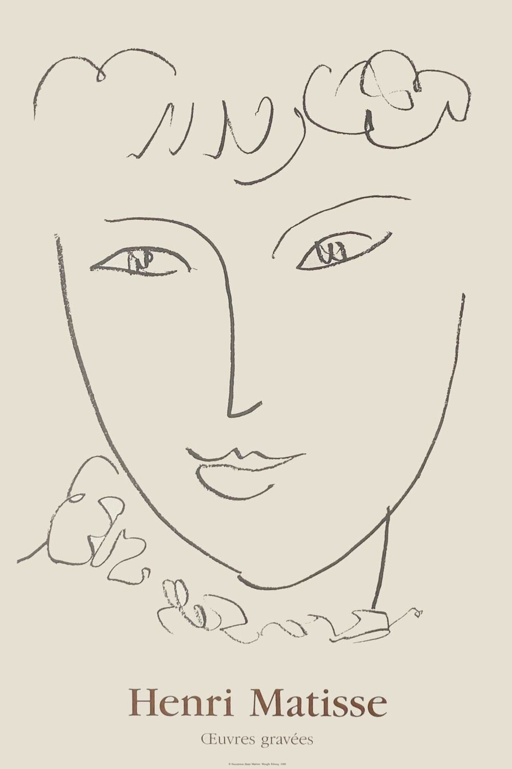 Oeuvres gravées Henri Matisse
