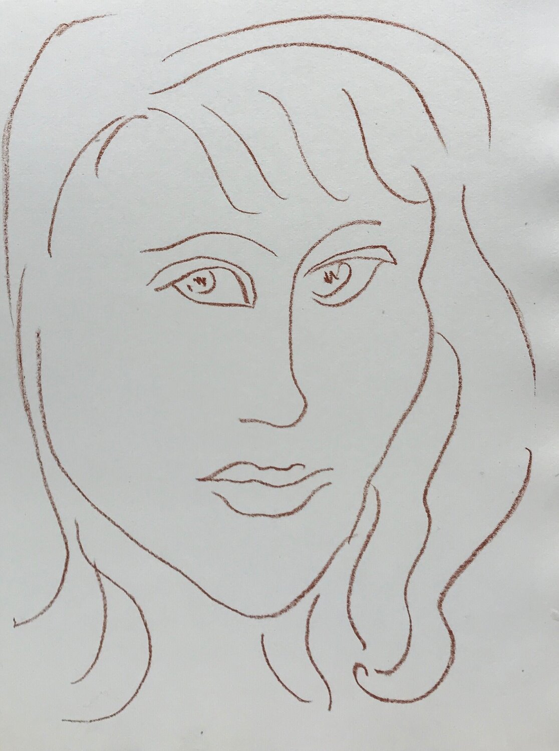 Visages VII Henri Matisse