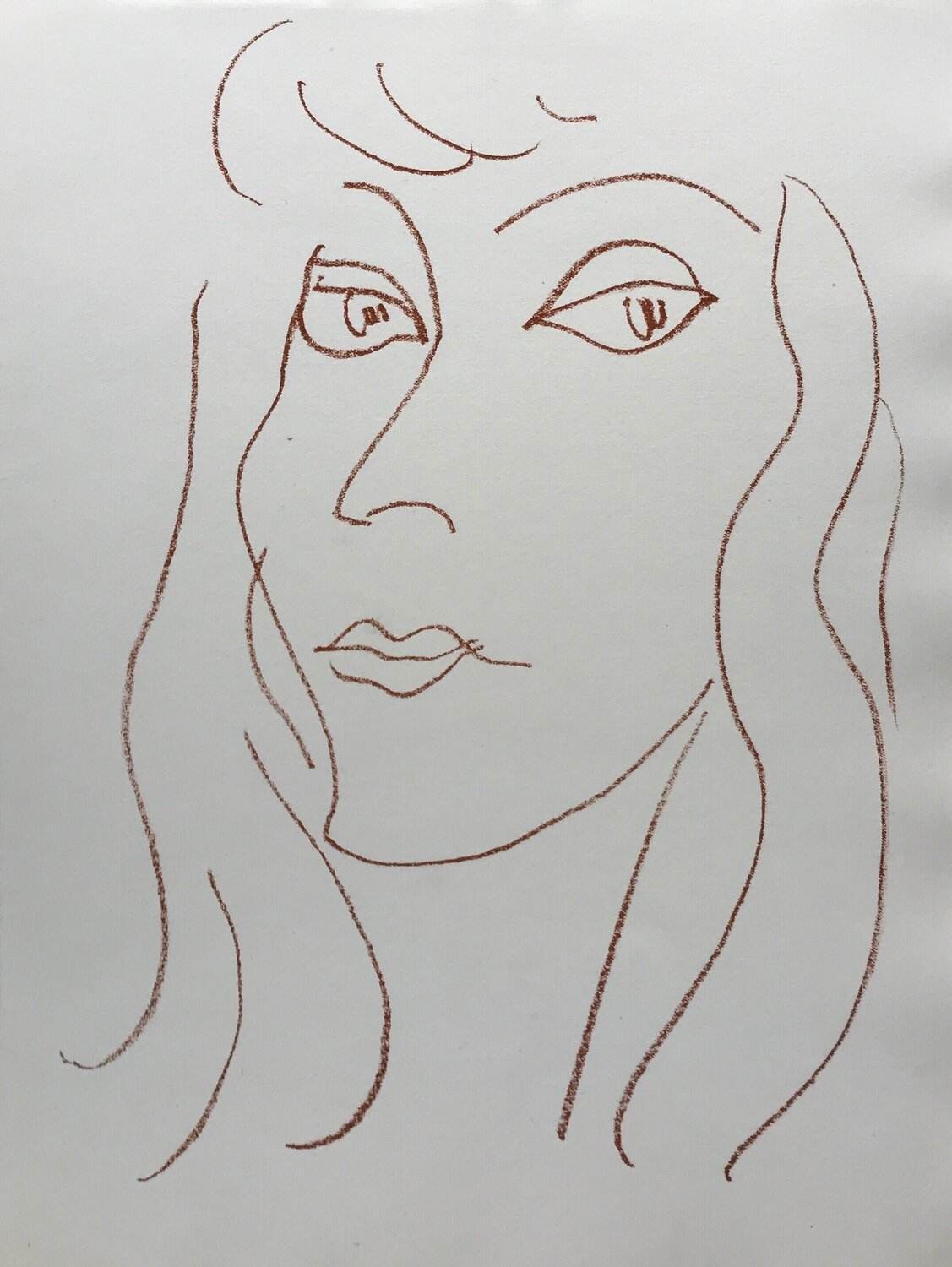 Visages V Henri Matisse