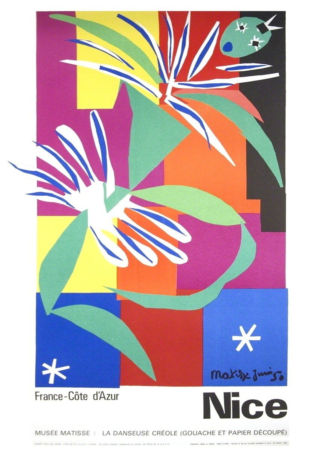 La Danseuse Creole, Nice, France Henri Matisse