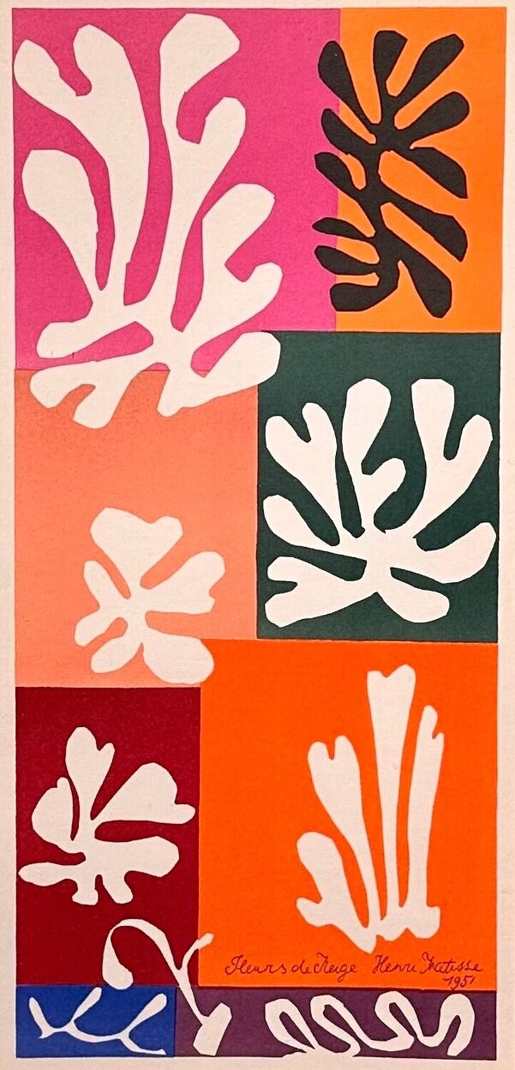 Fleurs De Neige Henri Matisse