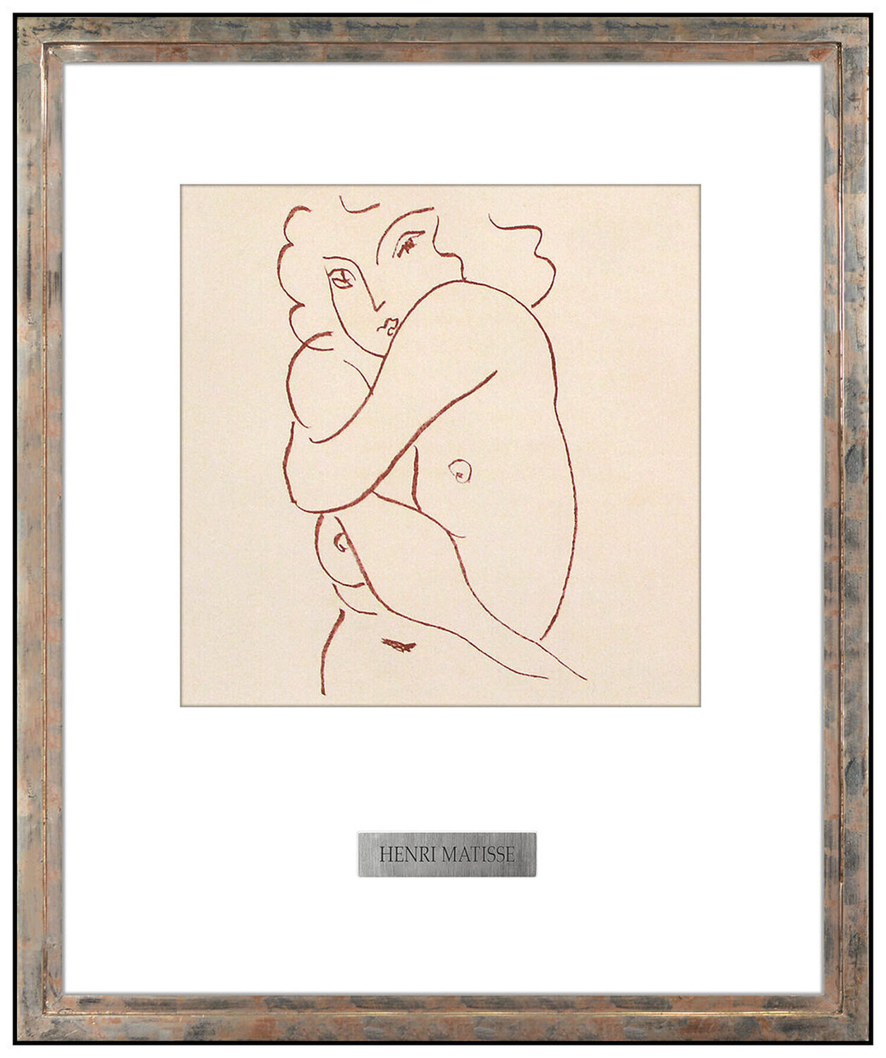 Lithograph From Florilege Des Amours De Ronsard Henri Matisse