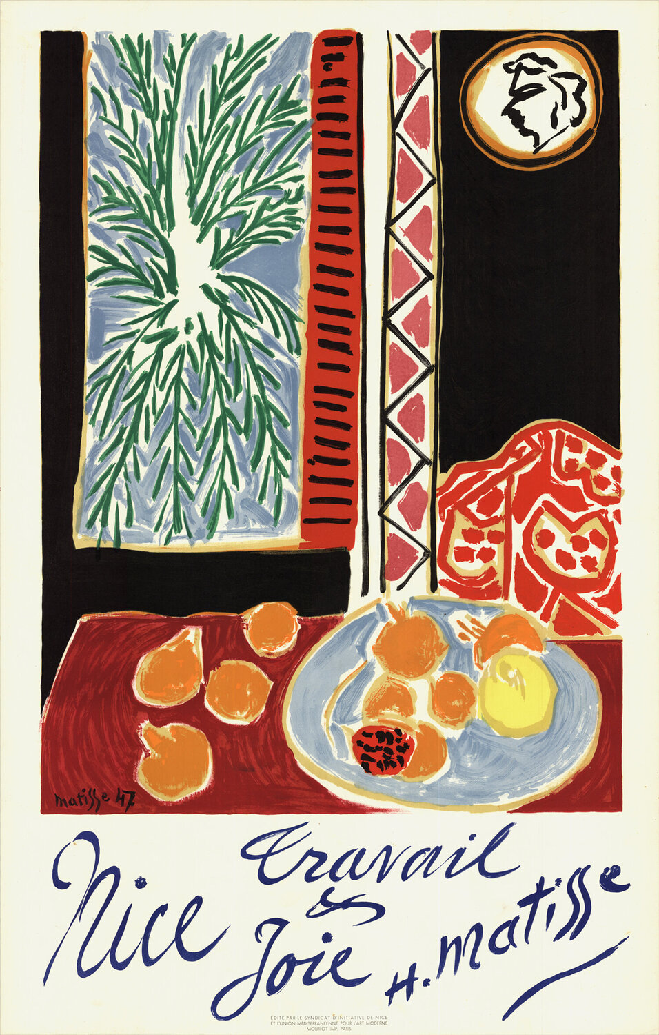 Nice, Travail et Joie Henri Matisse