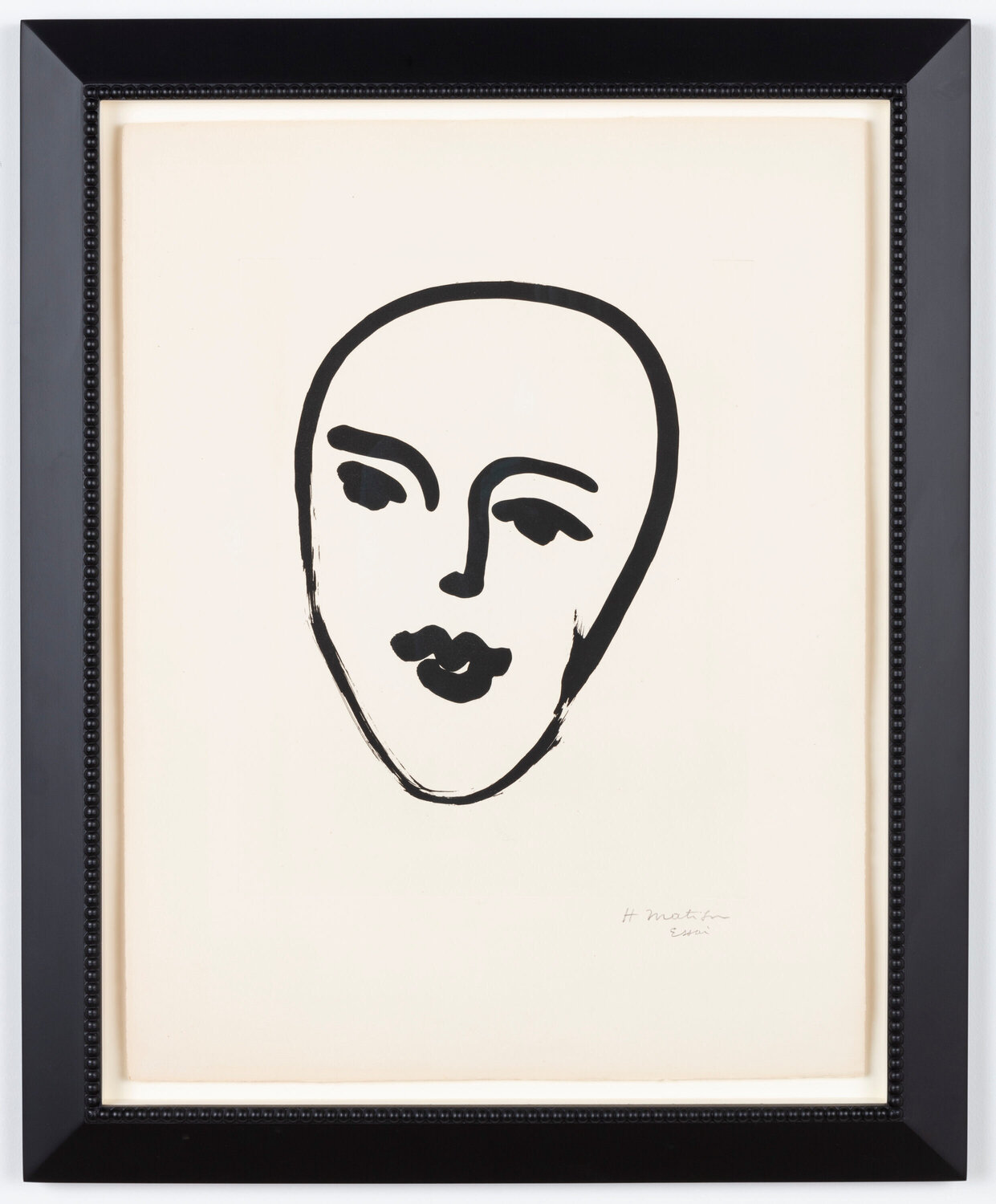 Masque au petit nez (Mask with Small Nose) Henri Matisse Werk auf Papier zu verkaufen