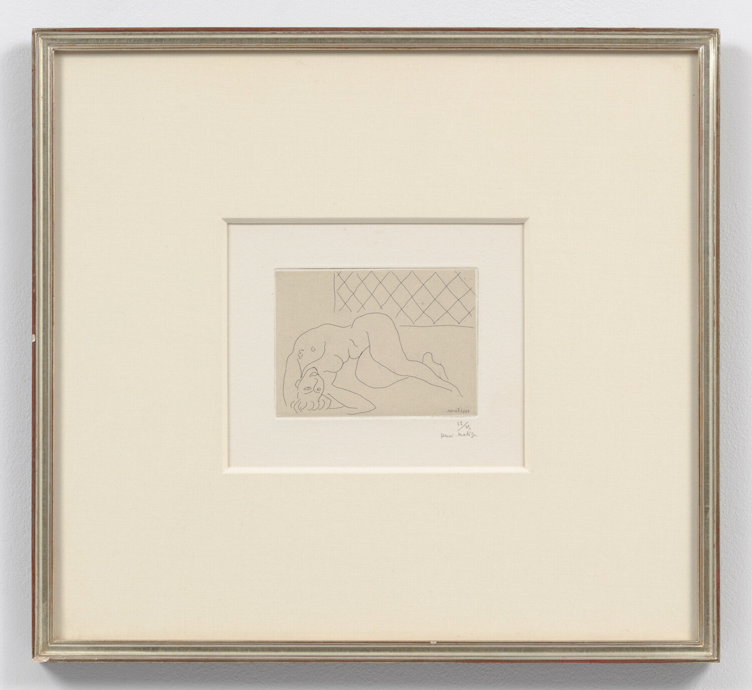 Nu couché, renversé Henri Matisse