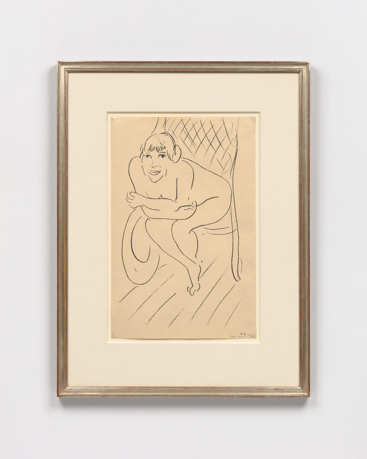 Nu au rocking chair Henri Matisse