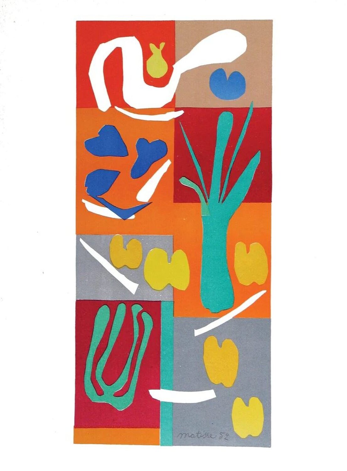 Matisse "Végétaux" Lithograph Henri Matisse Druck zu verkaufen