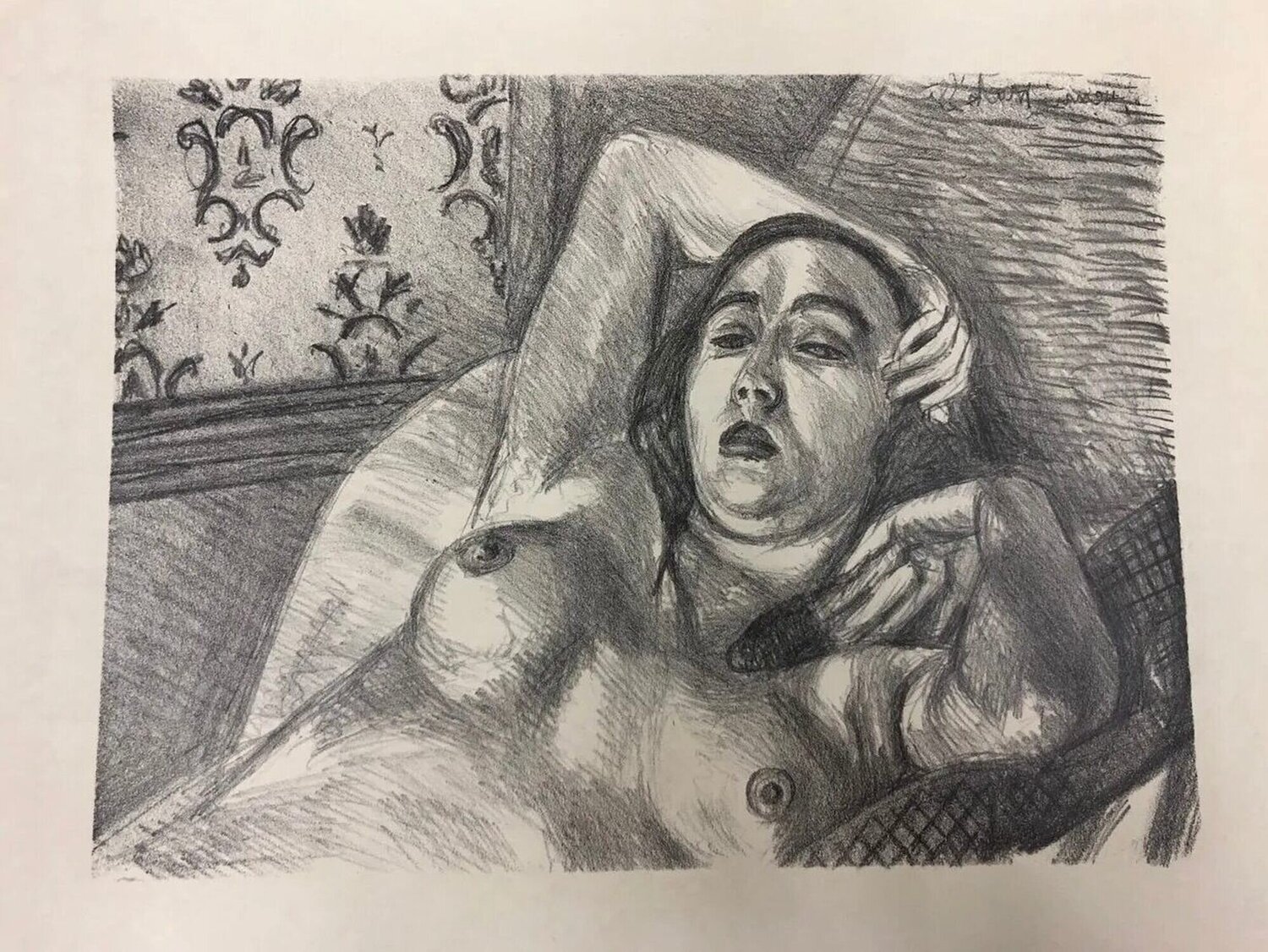 Le Repos Du Modele Henri Matisse