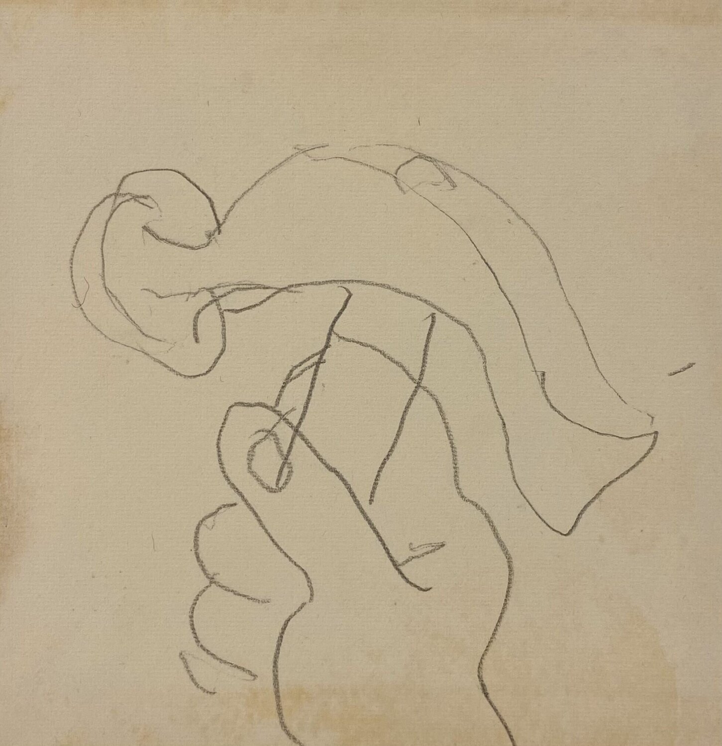 Esquisse main et marteau (Hand and hammer sketch) Henri Matisse Werk auf Papier zu verkaufen