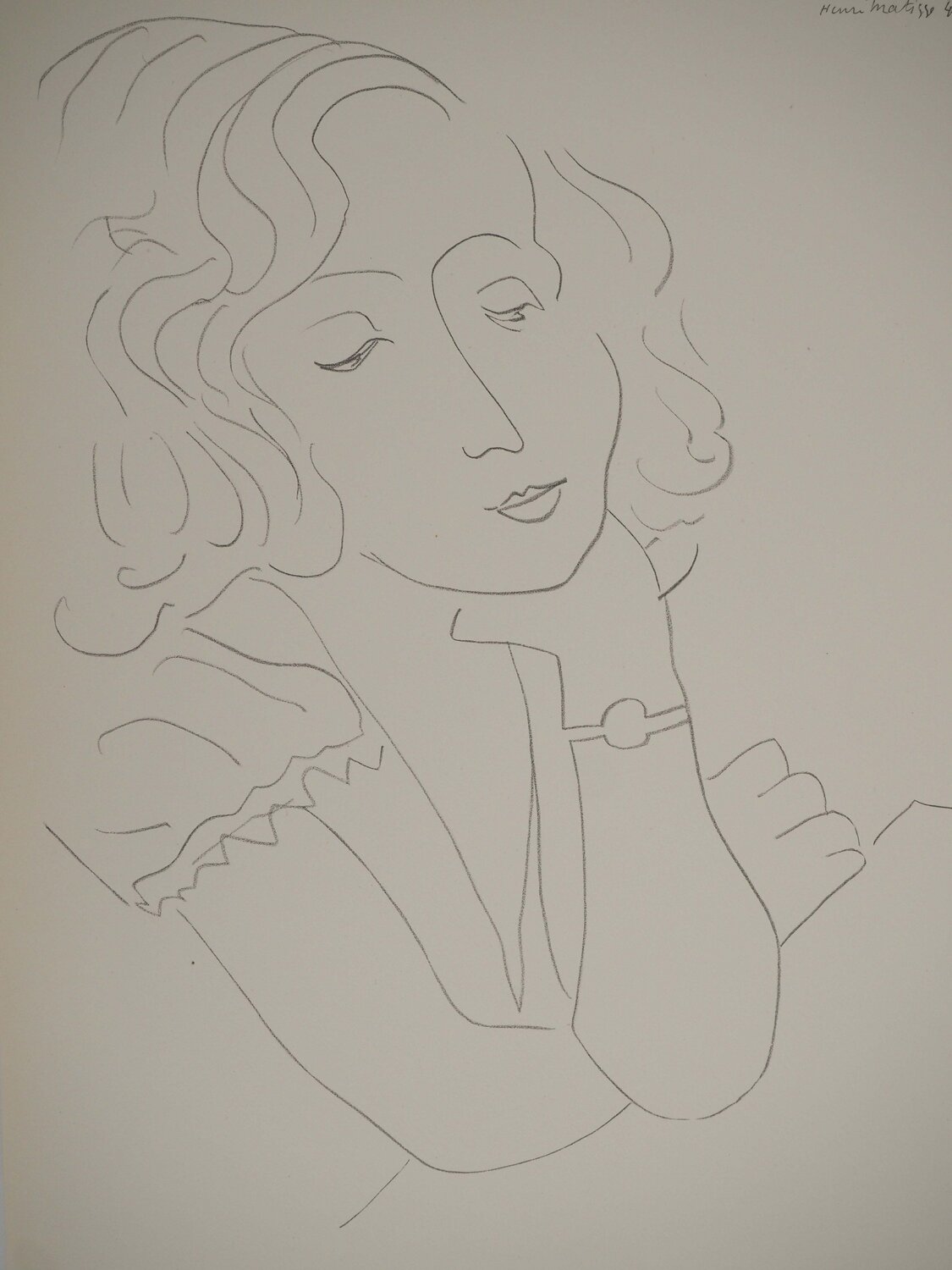 La patience féminin Henri Matisse Druck zu verkaufen