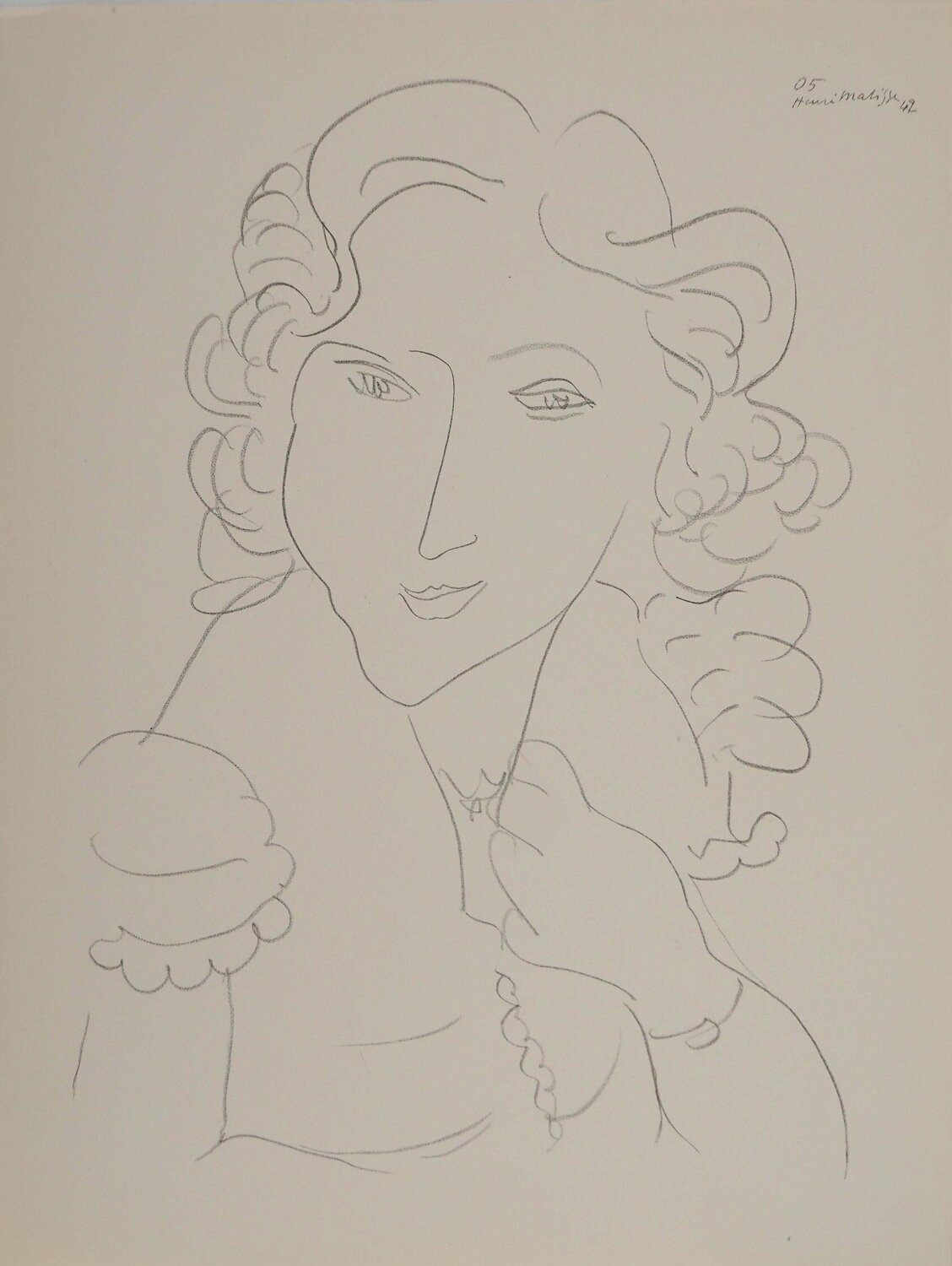 La femme heureuse Henri Matisse Impresión en venta