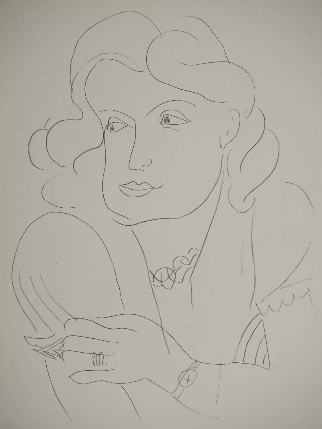 La femme pensante Henri Matisse Druck zu verkaufen