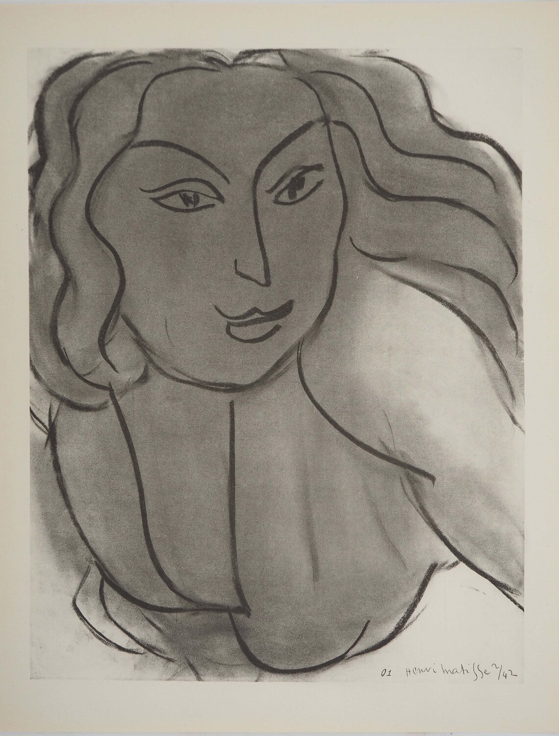 La séductrice Henri Matisse Stampa in vendita