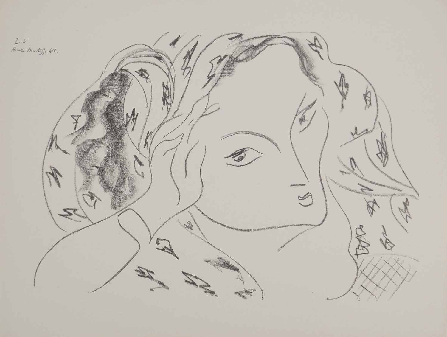 L'orientale Henri Matisse Stampa in vendita
