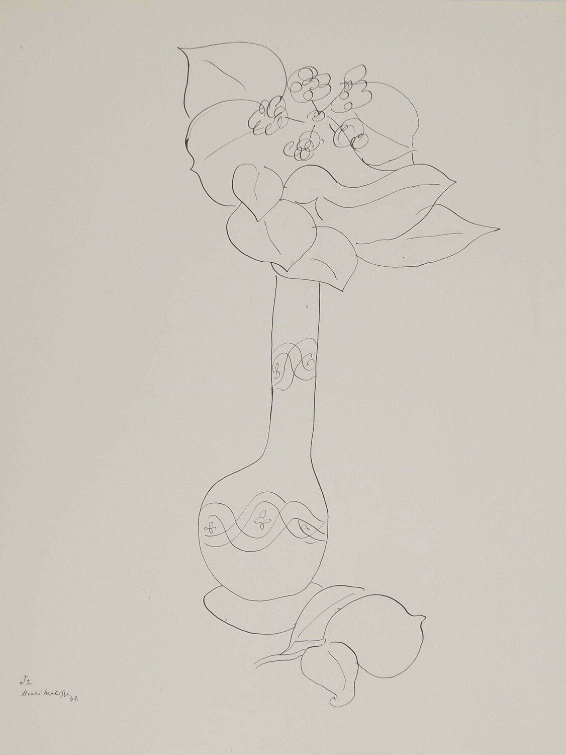 Vase décoratif Henri Matisse Stampa in vendita