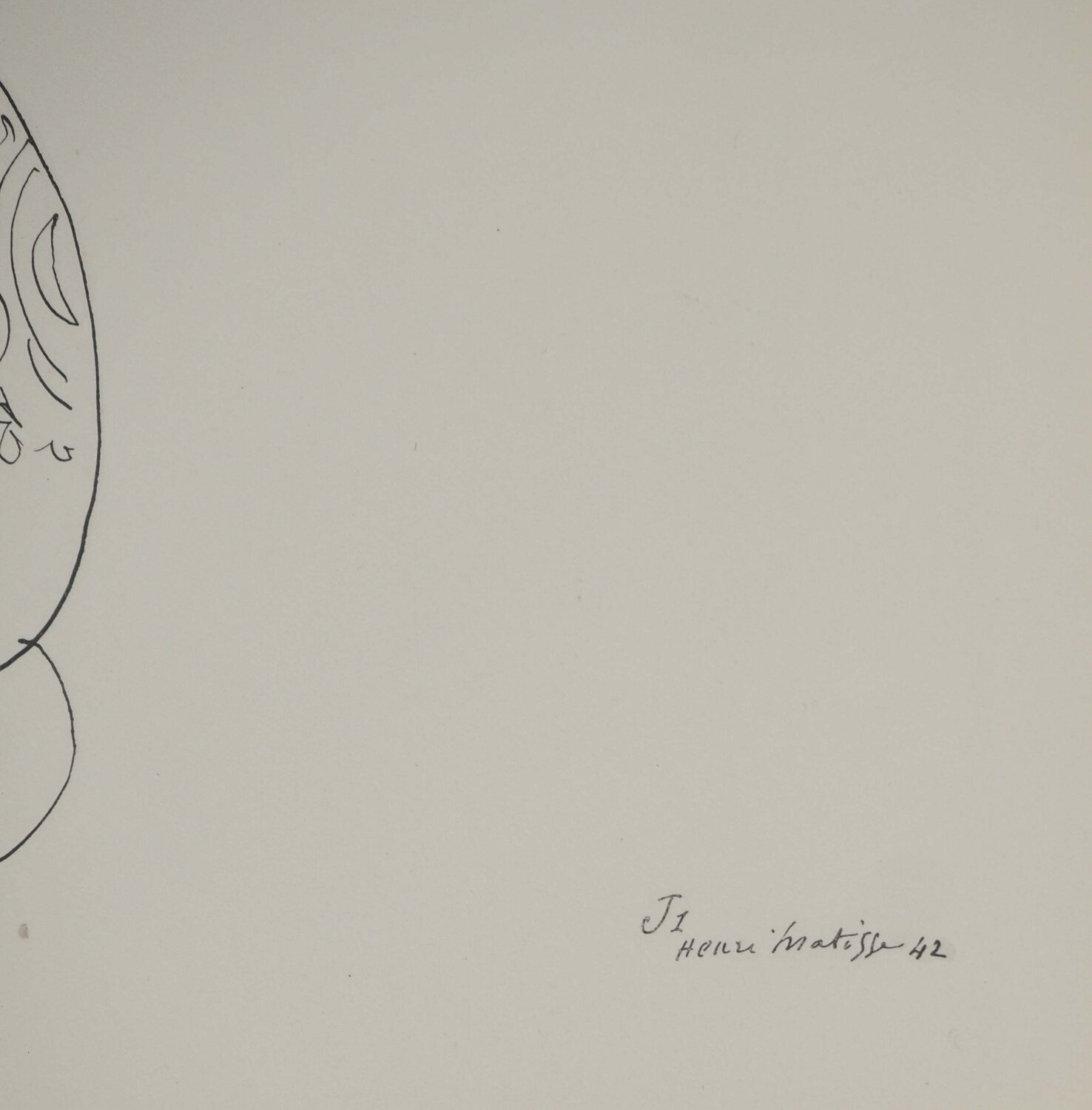 Bouquet de gui en fleurs Henri Matisse