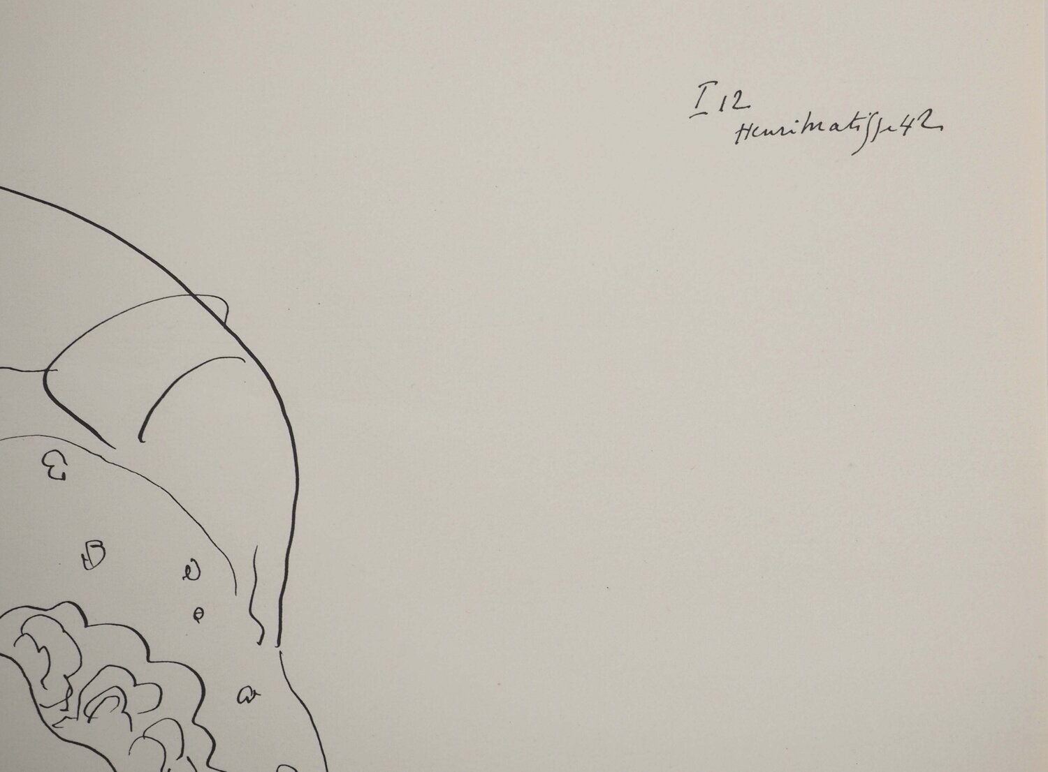 Femme lascive Henri Matisse