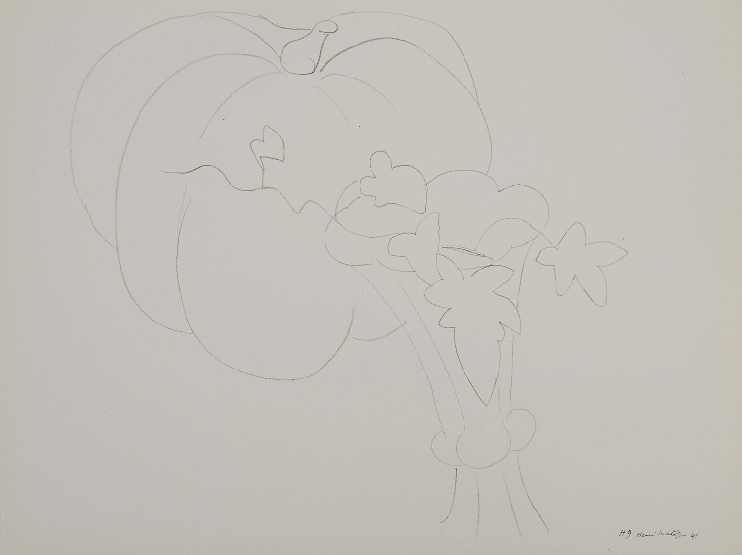 Le lierre et la citrouille Henri Matisse Impresión en venta