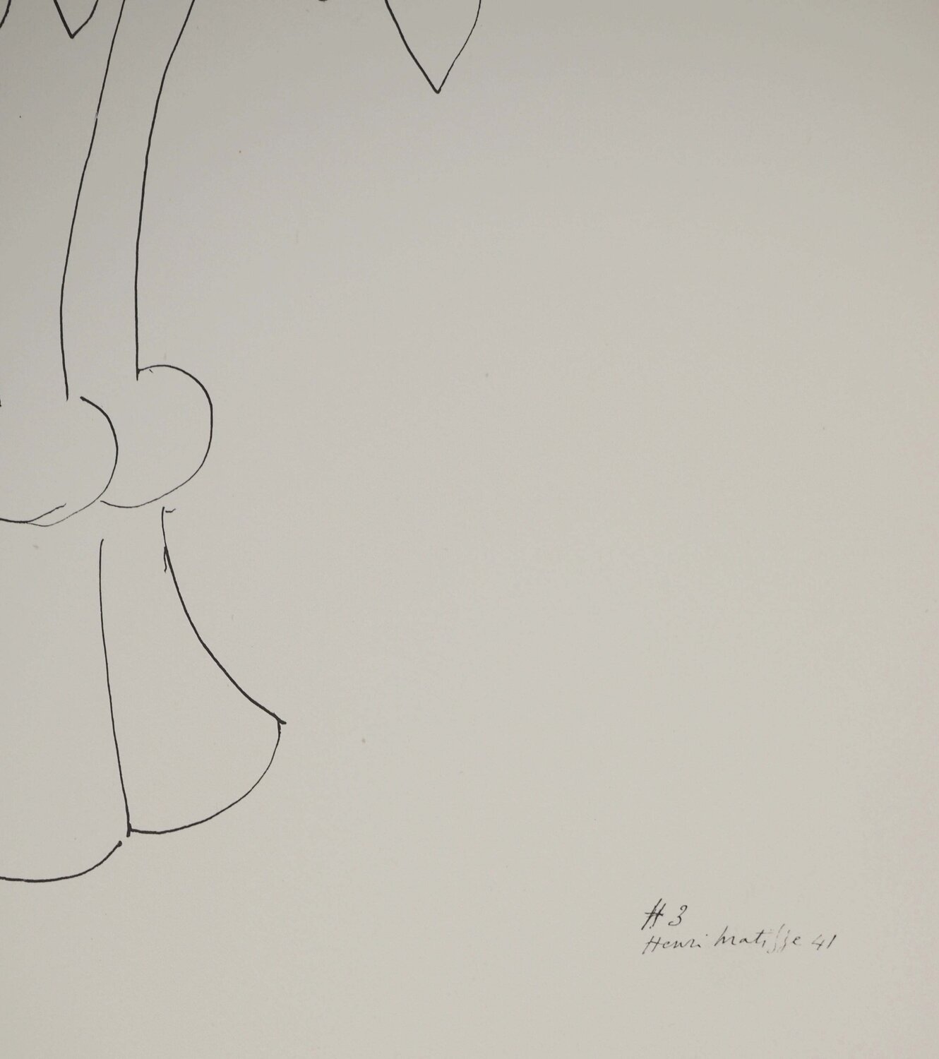 Vas fleuri Henri Matisse