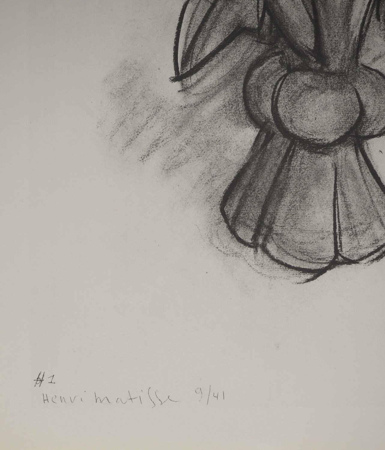 Etude de plantes Henri Matisse