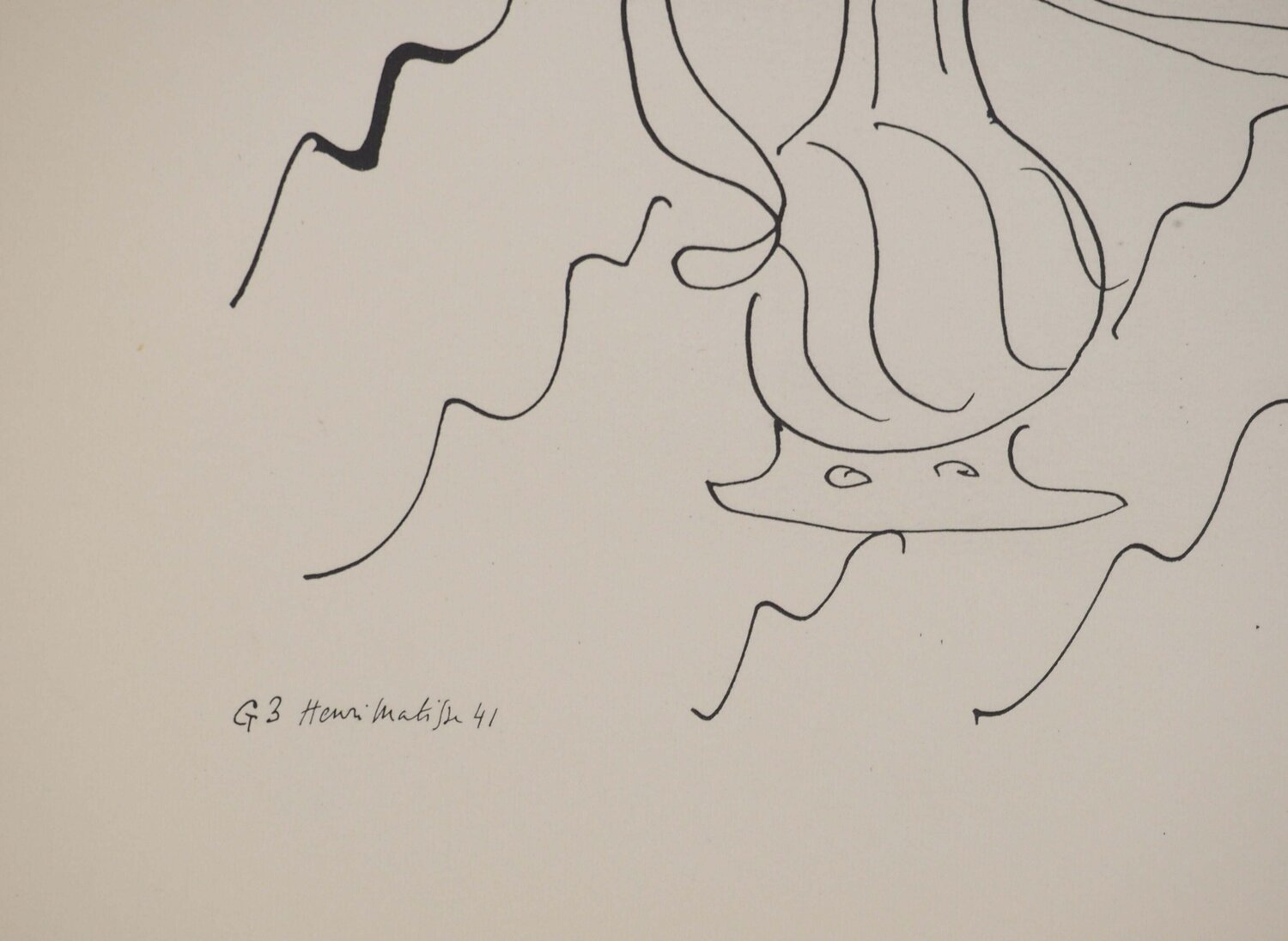 Nature morte aux pétales Henri Matisse Druck zu verkaufen